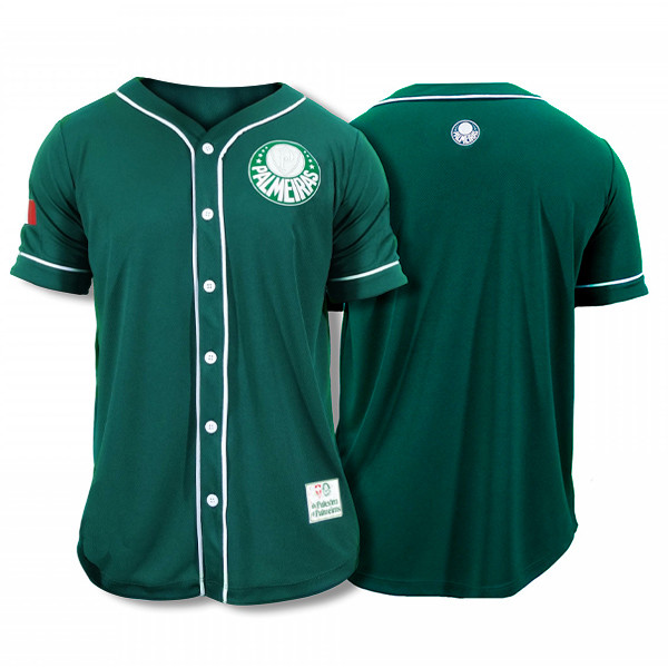 Palmeiras Baseball Green Jersey - FutFanatics